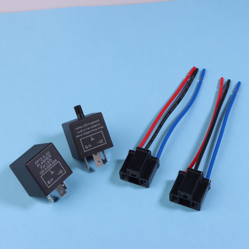 Badminton Flash - Intermitente LED ajustable, relé de luz