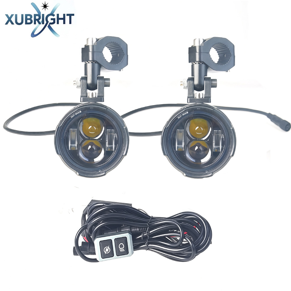 Badminton Flash - Faro Delantero para Motocicleta con Certificación