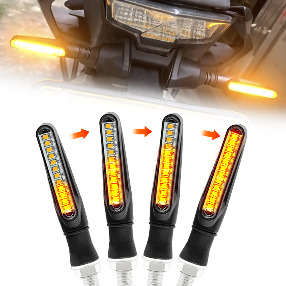 Badminton Flash - Intermitentes Led para motocicleta, indicadores direccionales,