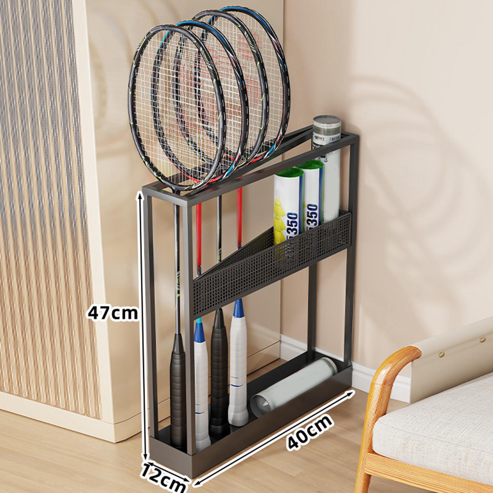Estante para raquetas de bádmi - Badminton Queen reseña y precio