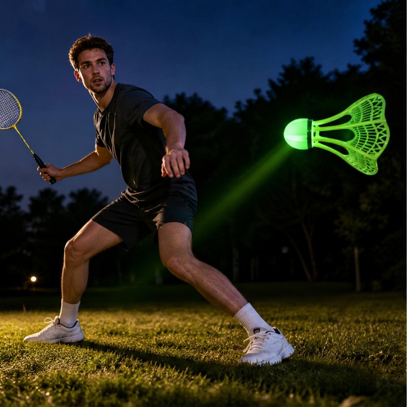 Volante de Bádminton Luminoso  - Badminton Queen reseña y precio