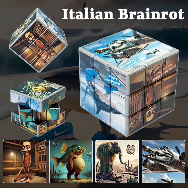 Cubo Mágico Italiano Brainrot, - Badminton Meme reseña y precio