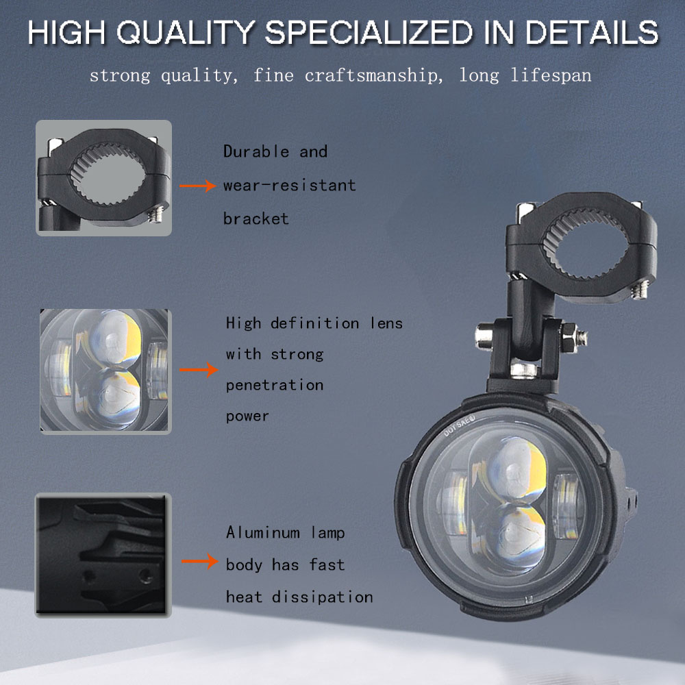 Faro Delantero para Motociclet - Badminton Flash reseña y precio
